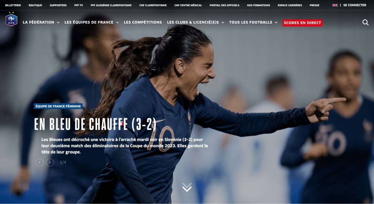 Equipe de france online football boutique