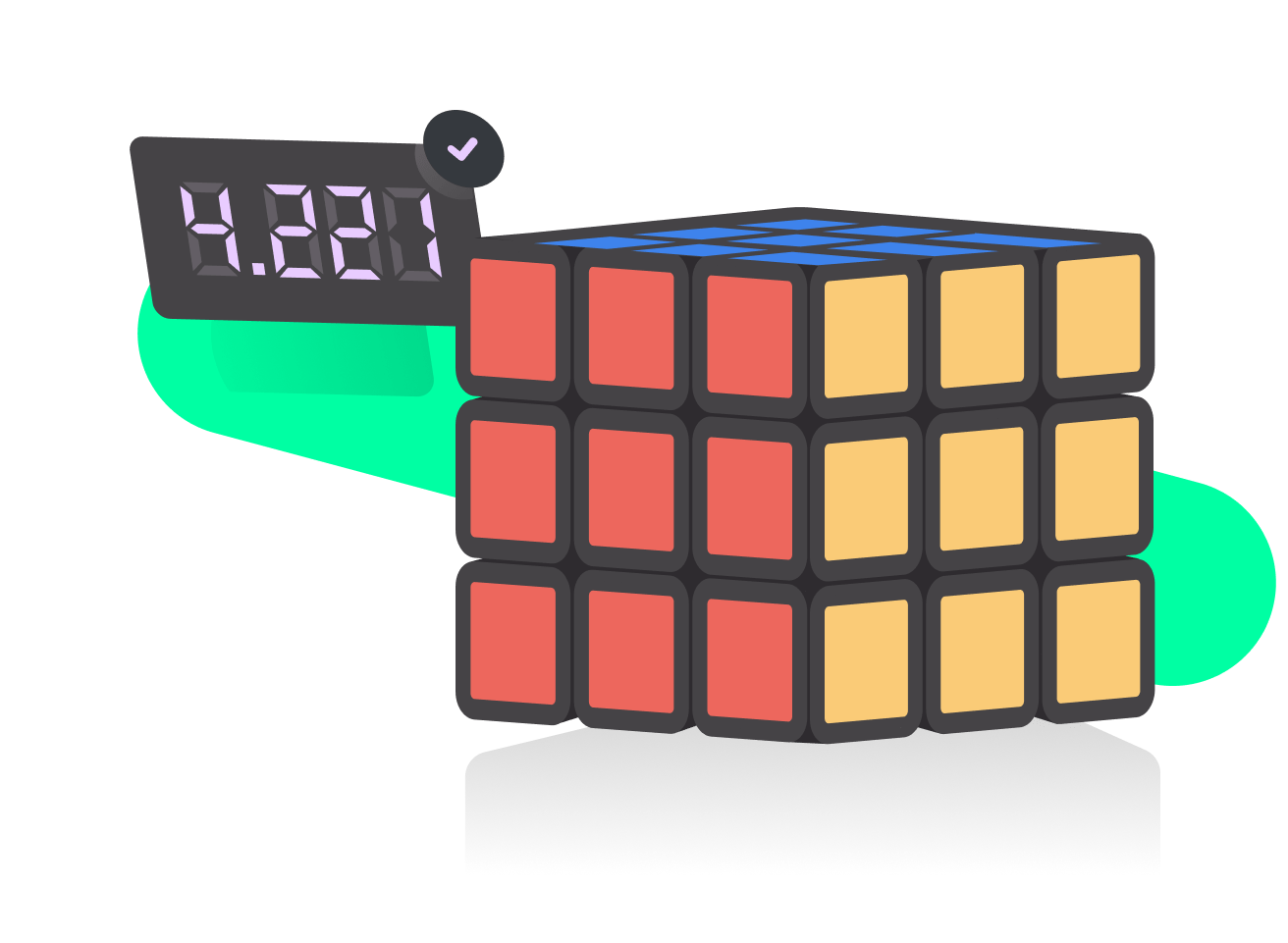 use a laptop as a rubiks cube timer